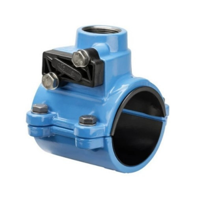 Врезной хомут Hawle 5310 DN 110х1" системы HAKU универсальный