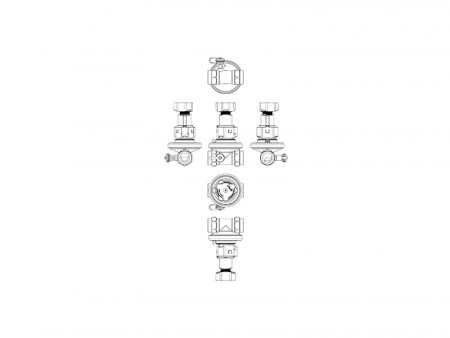 Клапан ASV-PV Ду 50 Ру 16 балансировочный Danfoss