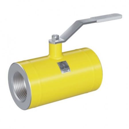 Кран шаровой цельносварной LD КШ.Ц.М.GAS.050.040.П/П.01 Ду 50 Ру 40 нержавеющий полнопроходный муфтовый