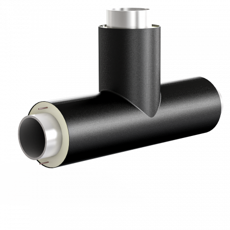 Тройник переходной ст. 920х10,0-76х3,0-1-ППУ-ПЭ