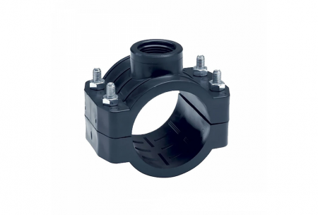 Седелка компрессионная с резьбой 200х2 1/2"