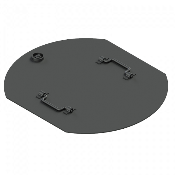 Запорное устройство крышка КР-1 с замком