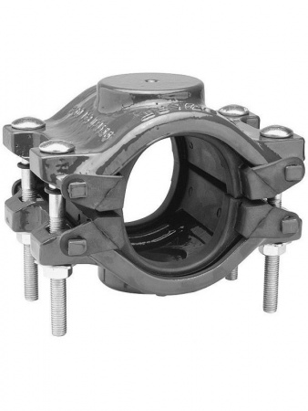 Хомут AVK 52/253 DN 300 PN 7 ремонтный с отводом универсальный для газа