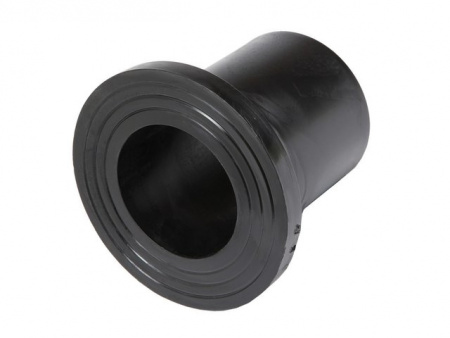 Втулка (бурт) под фланец литая удлиненная DN-200 мм ПЭ 100 (ПНД) SDR 17