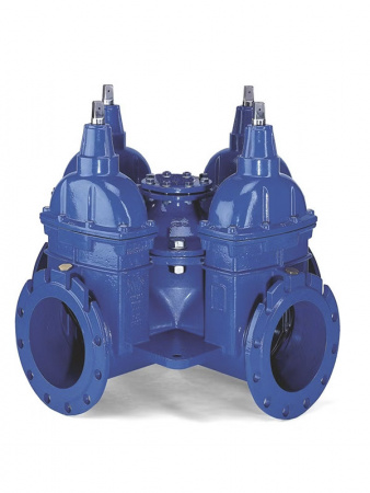 Крестовина AVK 18/70 DN 250 PN 10 фланцевая с четырьмя выходами