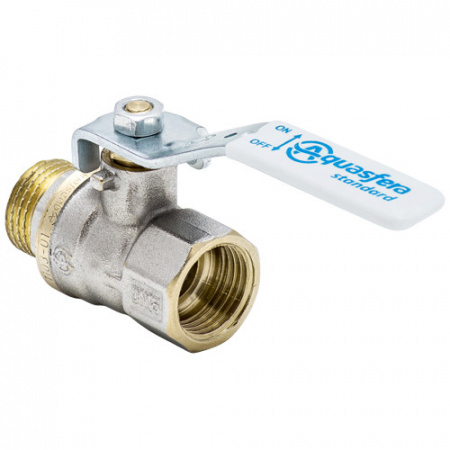 Кран шаровой Aquasfera Standard 1103 DN 25 PN 25 неполнопроходной муфта-резьба