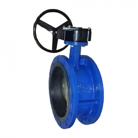 Затвор дисковый поворотный ABRA BUV-FL 226 DN 600 PN 16 фланцевый с редуктором