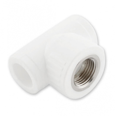 Тройник полипропиленовый PPR (PPRC) комбинированный с наружной резьбой Ø 20х3/4" PN 25