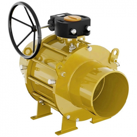 Кран шаровой Маршал 11с67п GAS PRO СП.00.3 DN 300/250 PN 25 стандартнопроходной под приварку