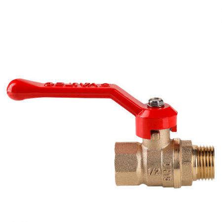 Кран шаровой VALTEC СТАНДАРТ Ду15 Ру40 без покрытия с внутренней–наружной резьбой VT.121.GN.04