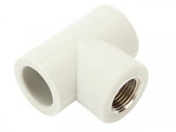 Тройник полипропиленовый PPR (PPRC) комбинированный с наружной резьбой Ø 40х5/4" PN 25