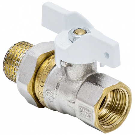 Кран шаровой Aquasfera Standard 1107 DN 20 PN 40 неполнопроходной муфта-резьба (американка)