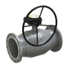 Кран шаровой цельносварной регулирующий LD КШ.Ц.Ф.Р.Regula 300.016 Ду 300 Ру 16 фланцевый с редуктором Кран шаровой цельносварной регулирующий LD КШ.Ц.Ф.Р.Regula 300.016 Ду 300 Ру 16 фланцевый с редуктором