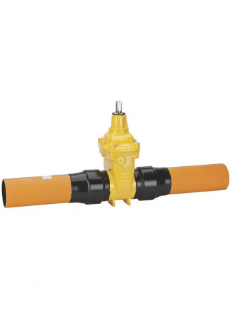 Задвижка AVK 36/90 DN 150 PN 10 клиновая для газа с ПЭ патрубками