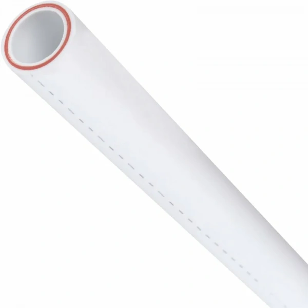 Труба полипропиленовая армированная стекловолокном PPR (PPRC) Ø 63х8,6 мм PN 20 SDR 7,4 серая Труба полипропиленовая армированная стекловолокном PPR (PPRC) Ø 63х8,6 мм PN 20 SDR 7,4 серая