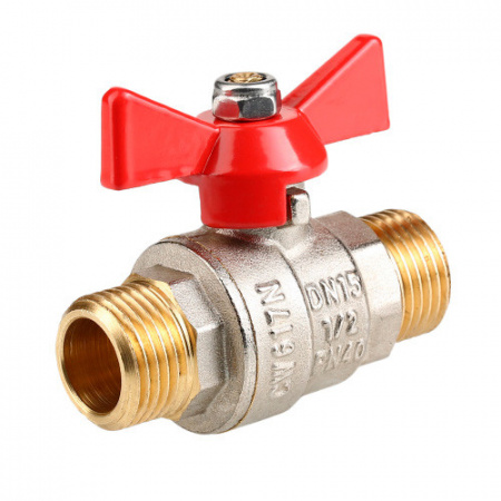 Кран шаровой VALTEC BASE Ду25 Ру16 с наружной резьбой VT.219.N.06