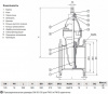 Задвижка VGA D17.04 DN 125 PN 16 L=200 мм фланцевая клиновая чугунная с маховиком с обрезиненным клином Задвижка VGA D17.04 DN 125 PN 16 L=200 мм фланцевая клиновая чугунная с маховиком с обрезиненным клином