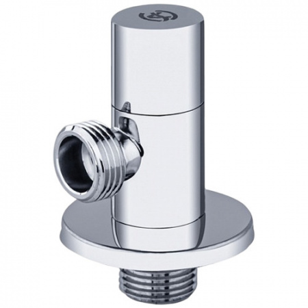 Клапан (вентиль) для бытовых приборов Aquasfera 1072 G 1/2"х3/8" PN 10 с отражателем, резьбовой