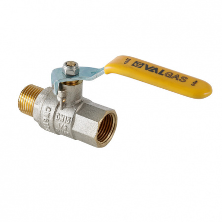 Кран шаровой VALTEC VALGAS Ду20 Ру40 с внутренней-наружной резьбой VT.272.N.05
