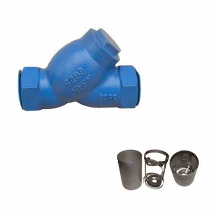 Фильтр магнитно-механический ABRA YS-3016-D ФММ ВР 1/2" DN 15 PN 16 резьбовой чугунный