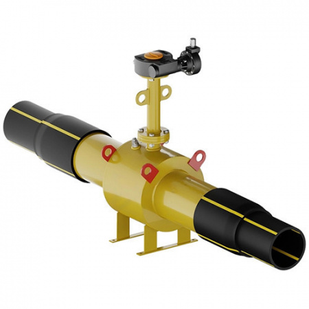 Кран шаровой подземный Маршал 11с67п GAS PRO 3ЦПП.00.3 DN 350 PN 10 полнопроходной под приварку