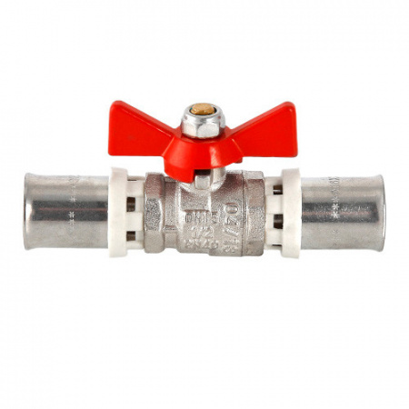 Кран шаровой VALTEC Ду16 Ру25 с пресс-соединением VT.243.N.1616