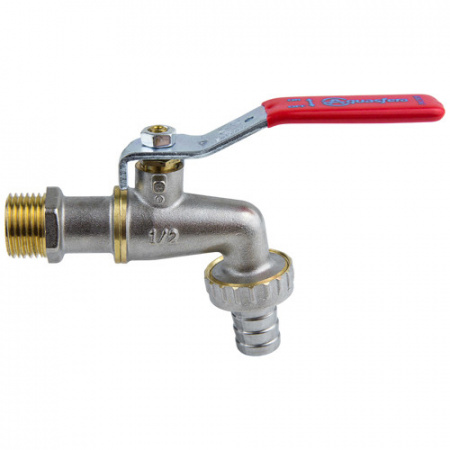 Кран шаровой водоразборный Aquasfera EURO 1019 DN 15 PN 16 неполнопроходной