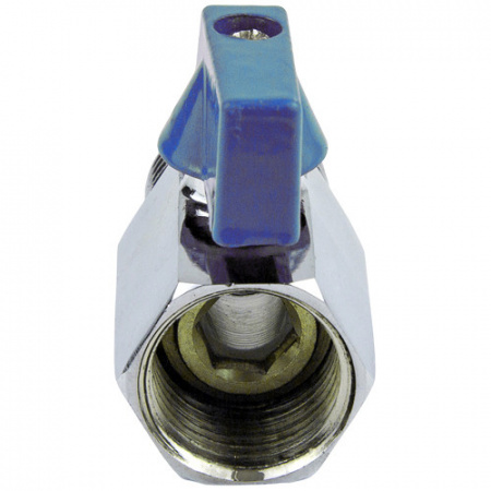 Кран шаровой Aquasfera "МИНИ" 1033 DN 15 PN 10 хром, муфта-резьба