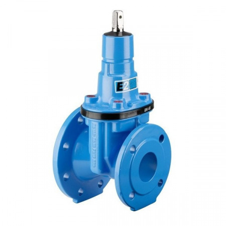 Задвижка HAWLE 4150E2 DN 250-200 PN 10 фланцевая клиновая чугунная с обрезиненным клином переходная