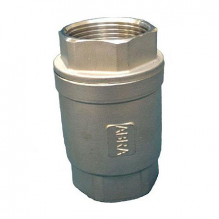 Клапан обратный ABRA D12 ВР 2" DN 50 PN 40 PTFE пружинный муфтовый