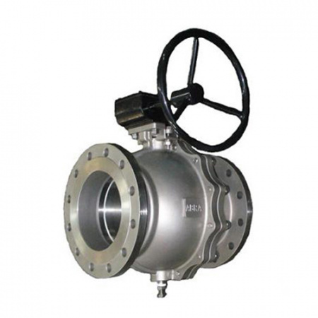 Кран шаровой ABRA BV-41 DN 200 PN 16 с редуктором нержавеющая сталь