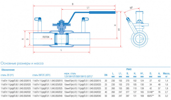 Кран шаровой балансировочный Маршал 11с67п 11ЦрП.00.1 DN 20/15 PN 40 стандартнопроходной под приварку Кран шаровой балансировочный Маршал 11с67п 11ЦрП.00.1 DN 20/15 PN 40 стандартнопроходной под приварку