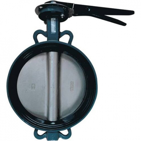 Затвор дисковый поворотный Benarmo 2012H DN 250 PN 16 поворотный межфланцевый с рукояткой