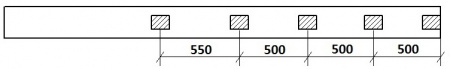 Столб ограждения 3С30б