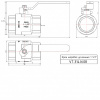 Кран шаровой VALTEC PERFECT Ду40 Ру40 с внутренней резьбой VT.314.N.08