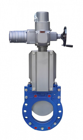 Задвижка шиберная ножевая VAG ZETA DN 50 PN 10 с электроприводом AUMA SA07.6