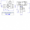 Кран шаровой VALTEC Ду15 Ру40 с обратным клапаном и дренажом VT.248.N.04