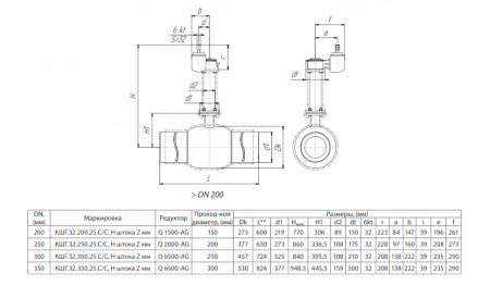 Кран шаровой БИВАЛ КШГ 32 DN 350 с изоляцией усиленного типа Кран шаровой БИВАЛ КШГ 32 DN 350 с изоляцией усиленного типа