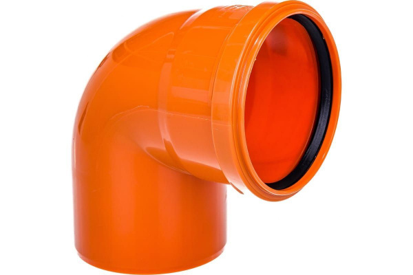 Отвод ПВХ 110 мм 45°