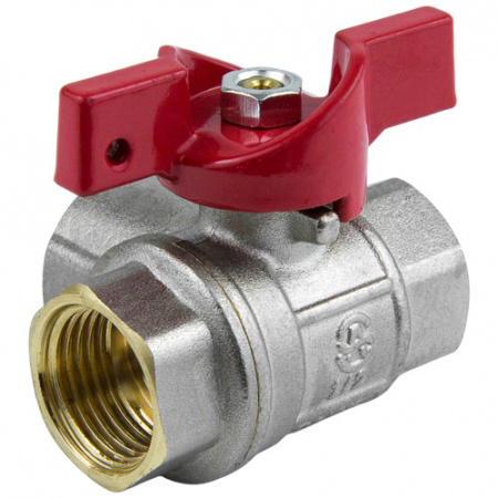 Кран шаровой трехходовой Aquasfera EURO 1021 DN 15 PN 40 полнопроходной муфтовый