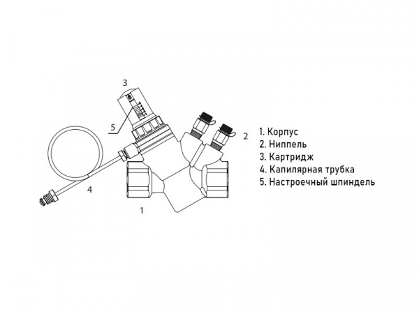 Балансировочный клапан ADL Гранбаланс КБА20 DN 40 PN 25