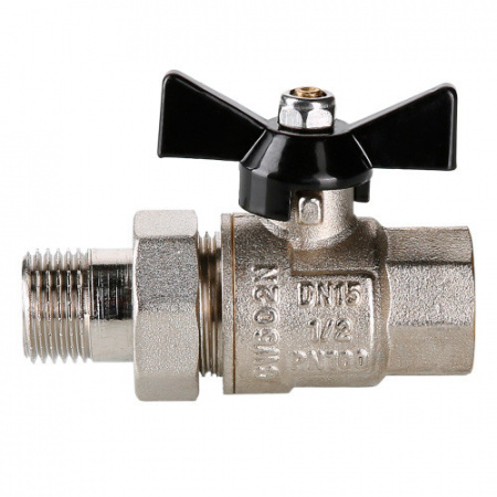 Кран шаровой VALTEC PERFECT Ду15 Ру80 с полусгоном VT.327.N.04