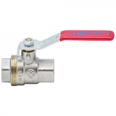 Кран шаровой Aquasfera EURO 1001 DN 40 PN 16 полнопроходной муфтовый