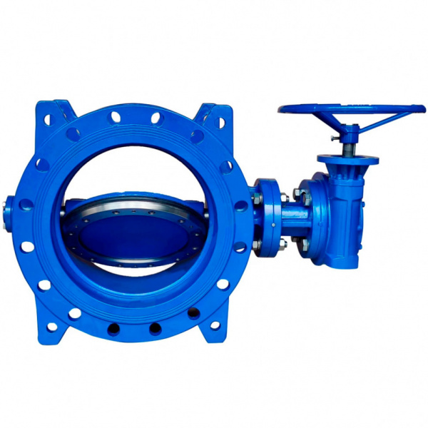 Затвор Benarmo DN 800 PN 16 поворотный фланцевый с двойным эксцентриком