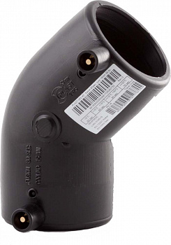 Отвод электросварной PlastItalia 45° DN 225 мм SDR 11 Отвод электросварной PlastItalia 45° DN 225 мм SDR 11