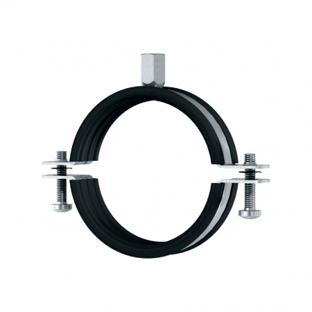 Хомут с резиновой прокладкой ДУ 47-51 (1 1/2")