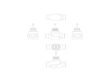 Клапан регулирующий VRB 2 Ду 20 Ру 16 Danfoss двухходовой
