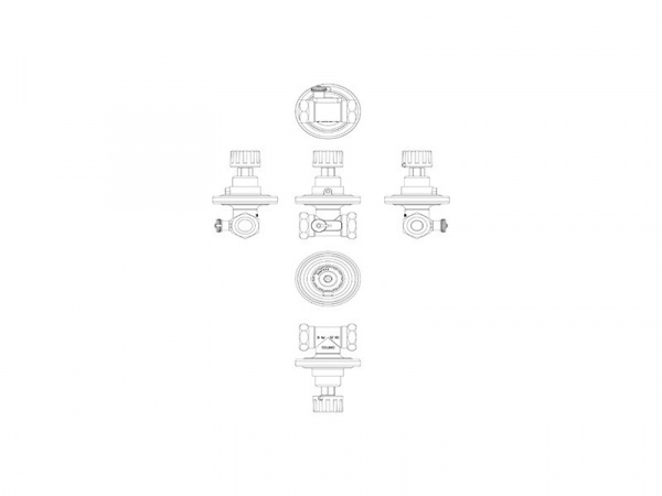 Клапан ASV-P Ду 25 Ру 16 балансировочный Danfoss