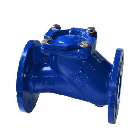 Клапан шаровый DN 50 PN 10/16 обратный фланцевый чугунный