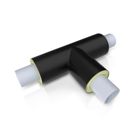 Тройник переходной ст. 920х10,0-76х3,0-1-ППУ-ПЭ